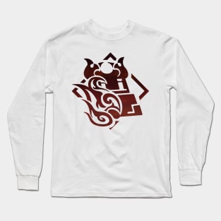 Genshin Impact Thoma Emblem - Constellation Long Sleeve T-Shirt